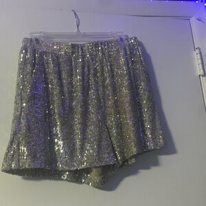 Gianni Bini Sequin Shorts
